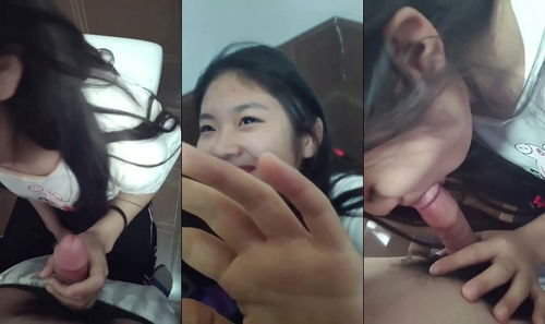 Được cô bạn thân lén lút bú cu trong wc trường học